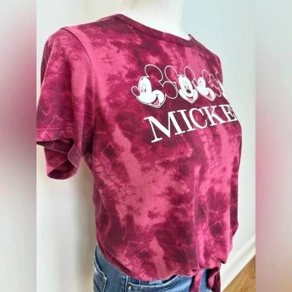 Disney Mickey Mouse Women’s Tie-Dye T-shirt - Picture 3 of 7